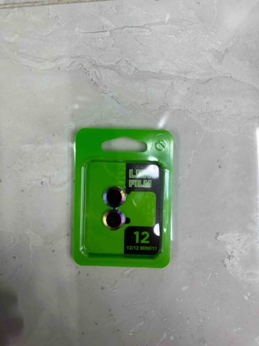Стекло SZX для Apple iPhone 12 Mini черный
