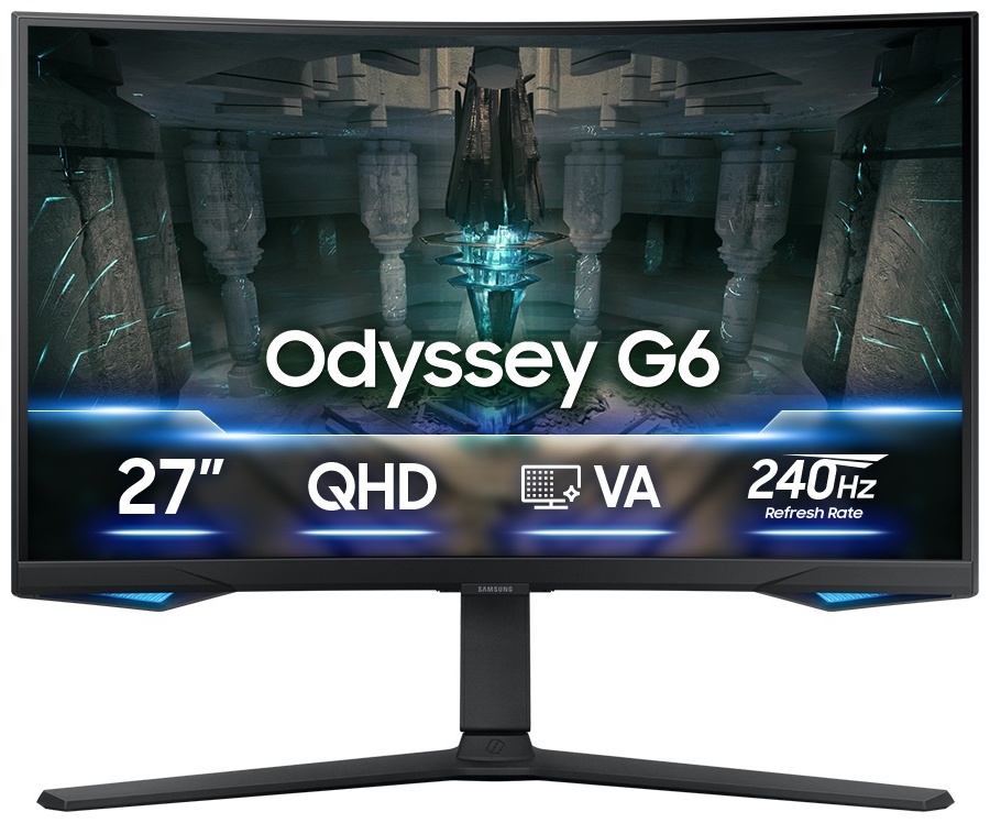 Монитор 27" Samsung LS27BG650EIXCI черный