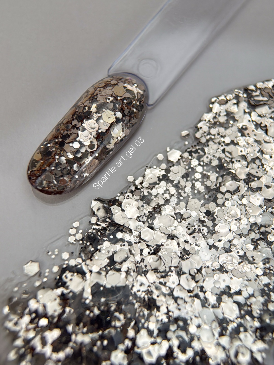 Galaxy гель для дизайна Sparkle gel 03 5 мл
