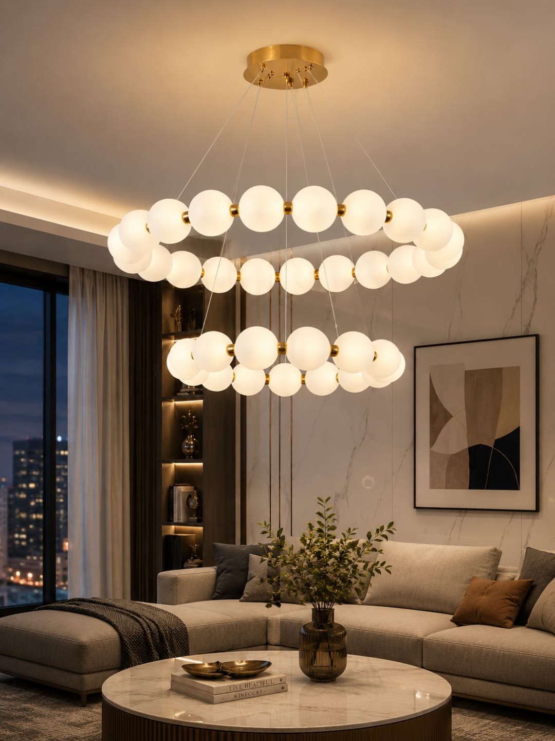 Люстра подвесная Werline LED, кол-во ламп: 2 шт