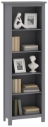 Стеллаж напольный Euromebel САГА 00070180, 70.4x41.4x215.5 см, серый