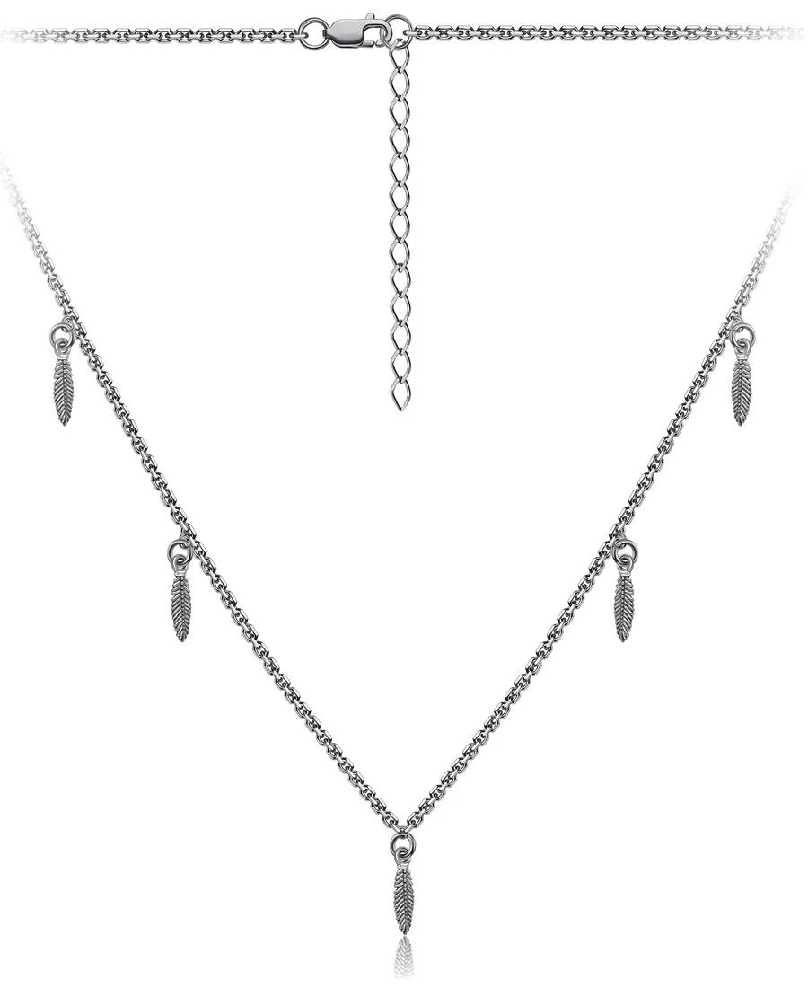 Колье Lucente Silver NEC-LU-925-62306-38 длина 38 см вес 2.7 г серебро, без вставок