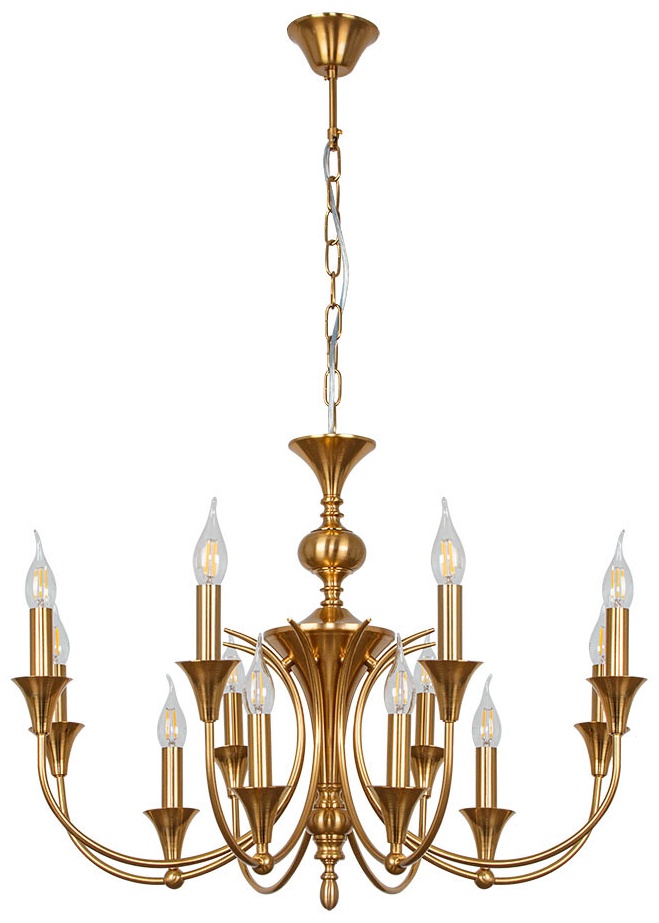Люстра подвесная Arte Lamp E14, кол-во ламп: 12 шт