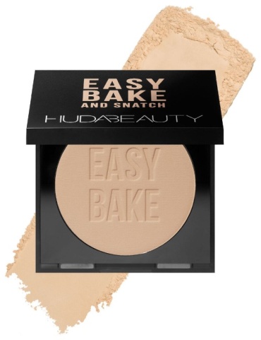 Пудра Huda Beauty Easy Bake and Snatch Pressed Talc-Free Brightening and Setting Powder сухая Pound Cake бежевый