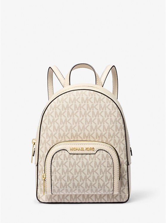 Рюкзак Michael Kors холст, экокожа молочный