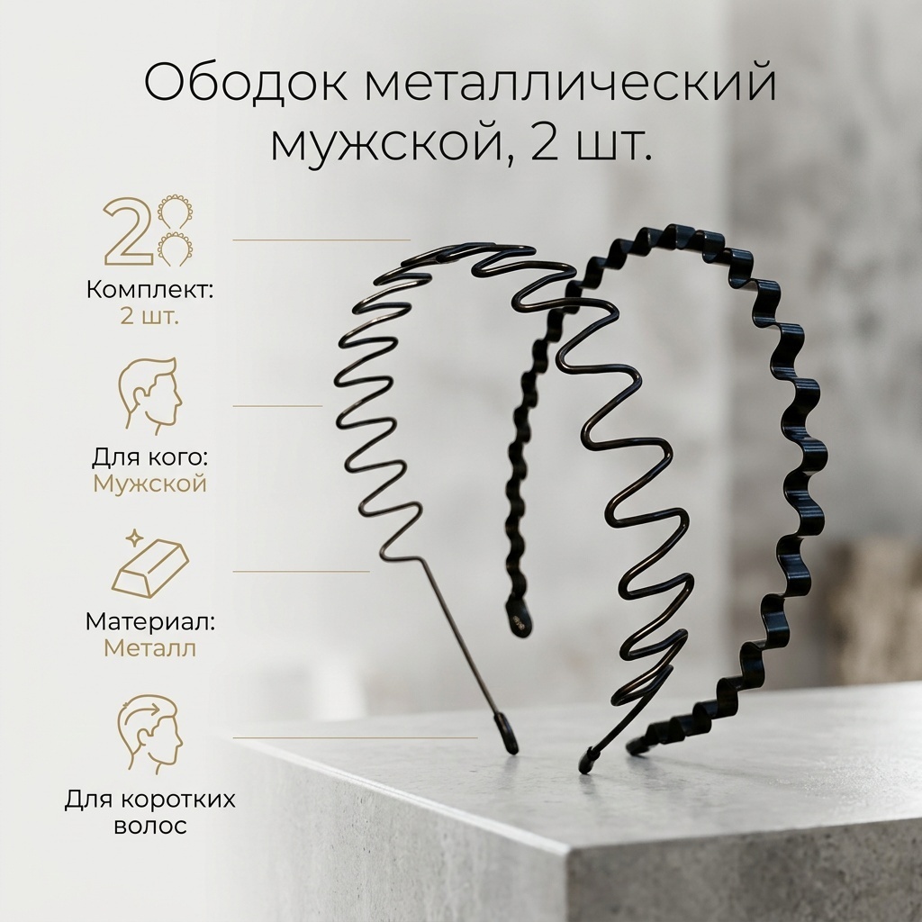 Ободок 2 шт