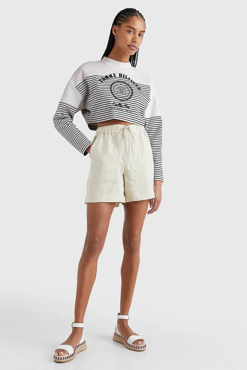 Повседневные шорты Tommy Hilfiger бежевый