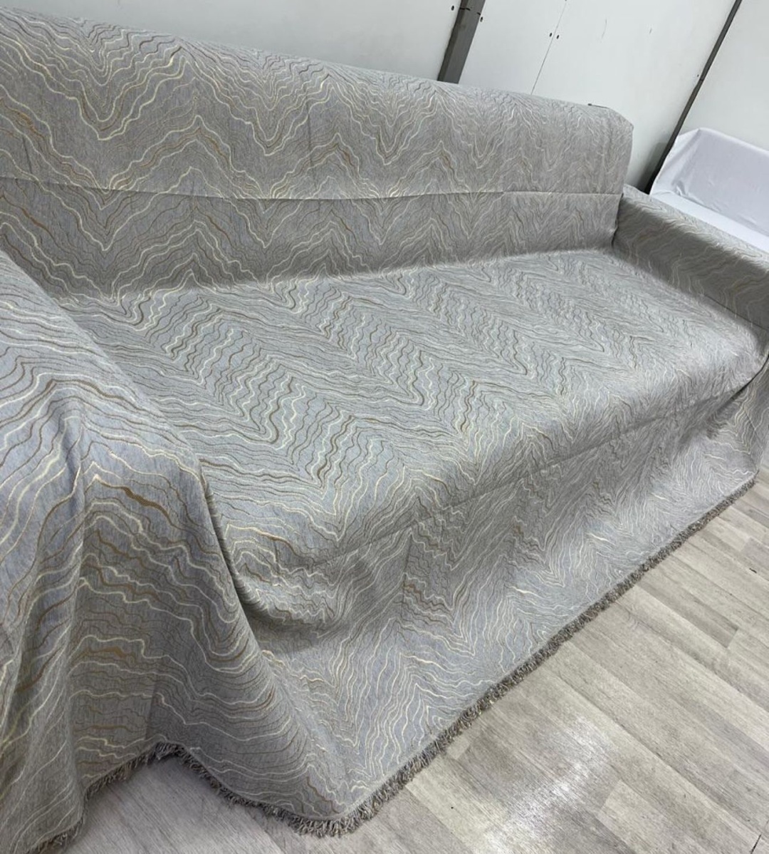 Textiles дивандек для дивана 558677084 серый 180*200