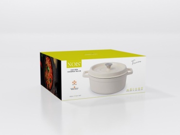 Кастрюля 5.6 л, NOIS 830065 чугун