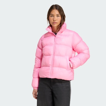 Демисезонная куртка adidas розовый