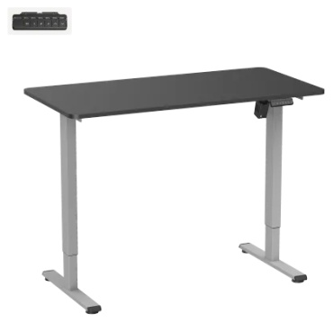 Стол компьютерный Eco Estelar Astra, 120х60x72 см, серый