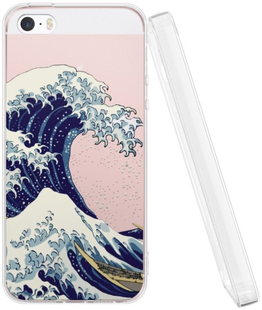 Чехол Mcover для Apple iPhone 5, iPhone 5S, iPhone SE рисунок