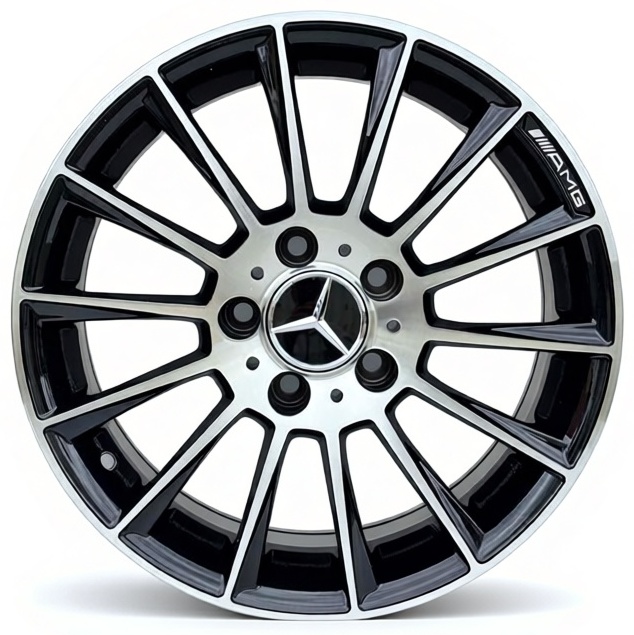 RNO 122 7x16/5x112 D66.6 ET35 4 диска черный, серебристый