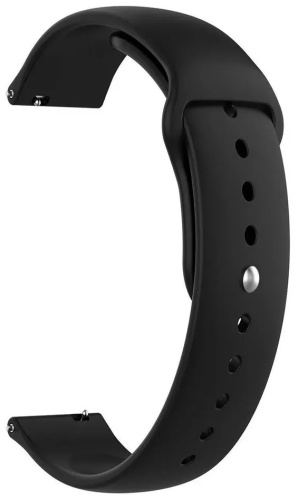 Ремешок GLASS для Amazfit Stratos, Stratos 2, Stratos 3 черный