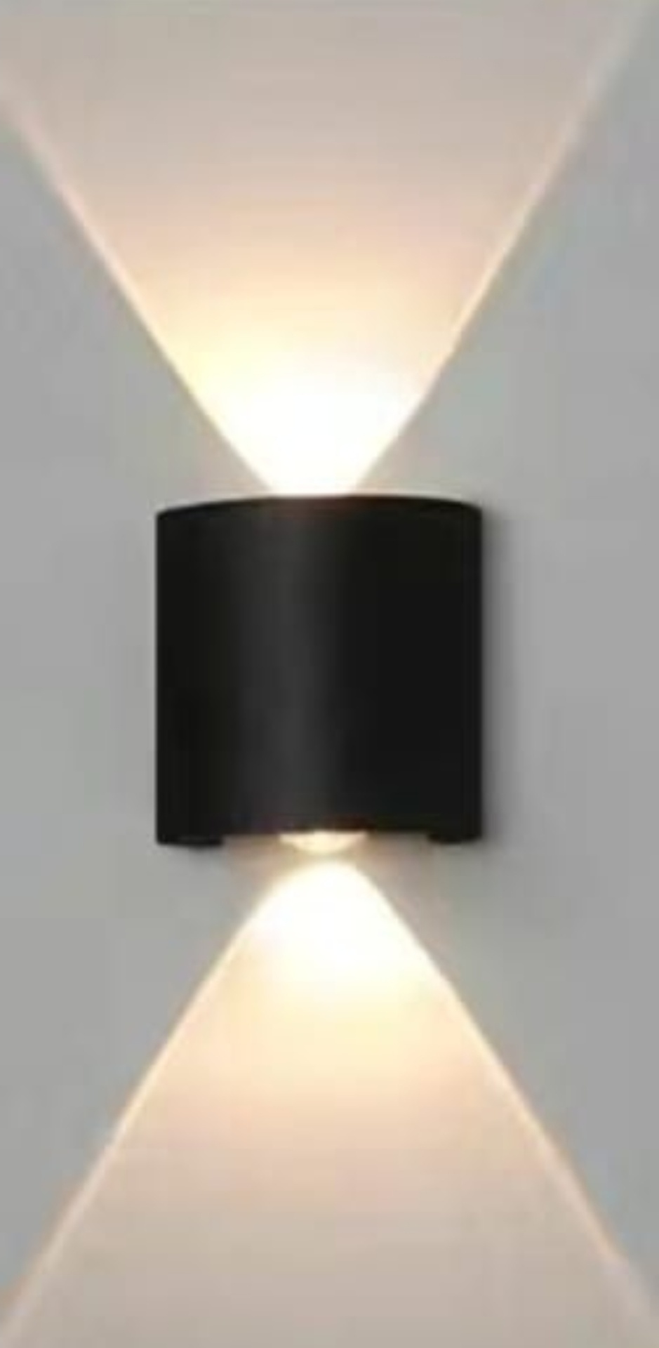 Бра настенный ABS LED, черный