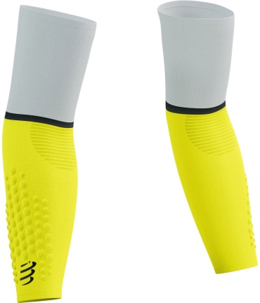 Compressport SU00008B-white safe yellow 22-25 желтый, белый T1