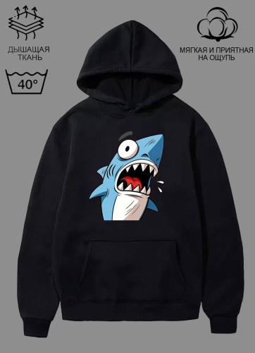 Худи Qazahi brand черный