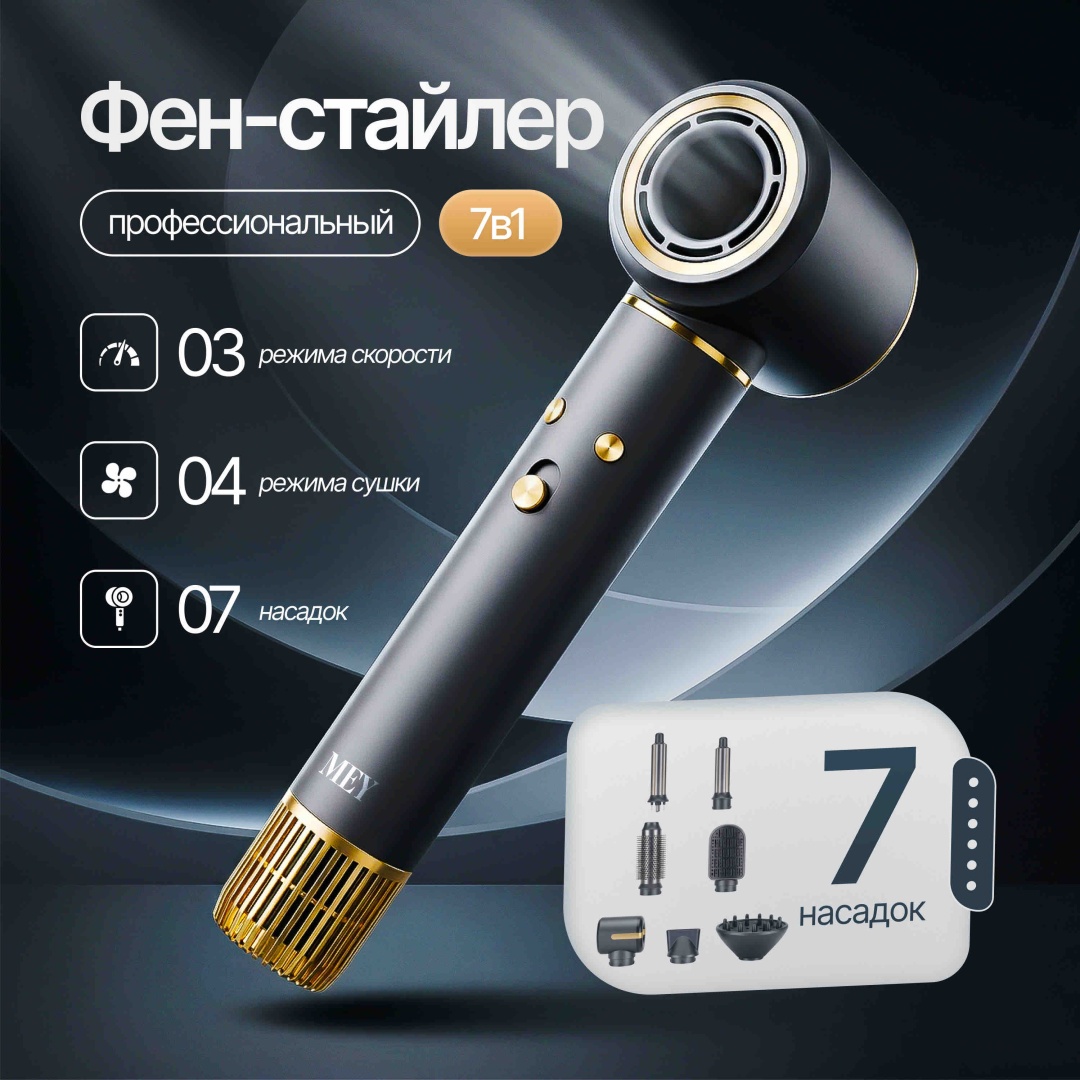 Mey AirStyle 7 Series стайлер серый