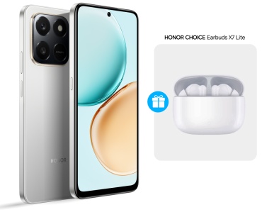 HONOR X7d 6 ГБ/128 ГБ серебристый + подарок