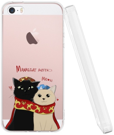 Чехол Mcover для Apple iPhone 5, iPhone 5S, iPhone SE рисунок