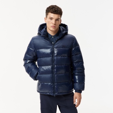 Зимняя куртка LACOSTE темно-синий