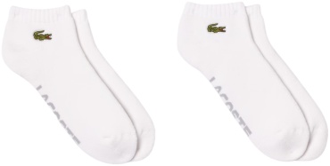 Носки LACOSTE 2 пары белый 39-42