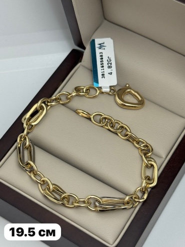 Italy Exclusive RJ Gold длина 19.5 см, вес 4.82 г золото, плетение якорное