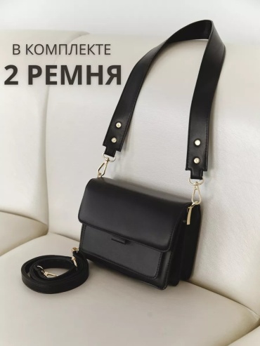 Клатч heybags экокожа черный