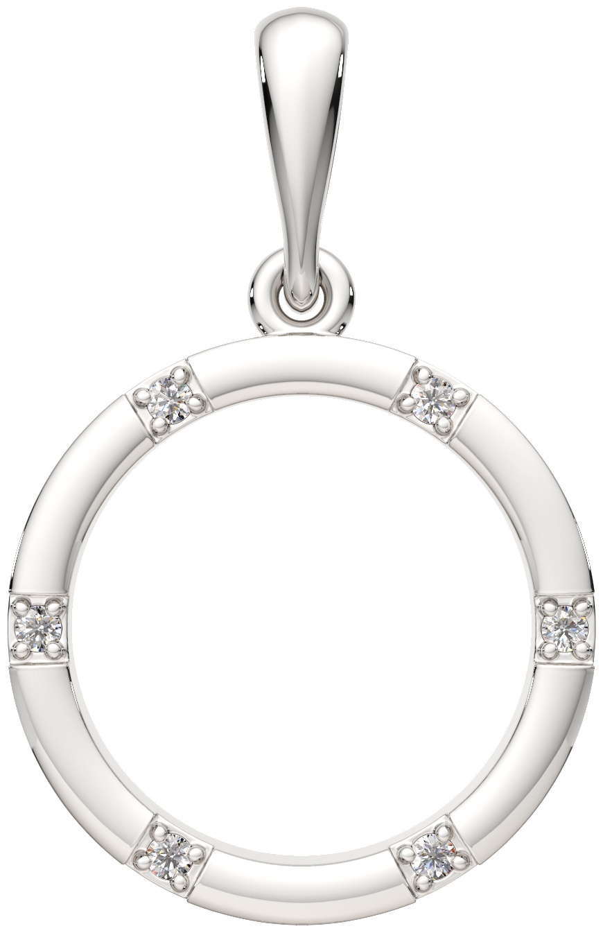 Подвеска Lucente Silver ZO-0440496 вес 1.16 г серебро, фианит