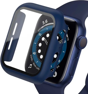 Чехол BOGEMA для Apple Watch Series 10, 11 / 46mm синий