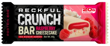 Reckful батончик Crunch Bar малиновый чизкейк 1 шт
