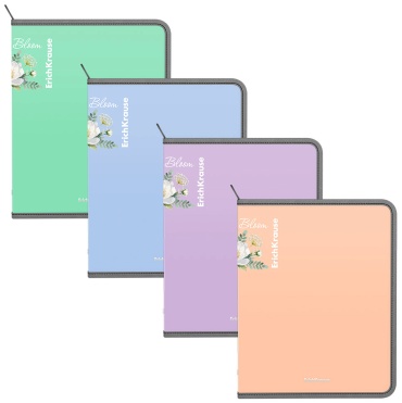 Папка для тетрадей ErichKrause Matt Pastel Bloom, А5+, мультиколор