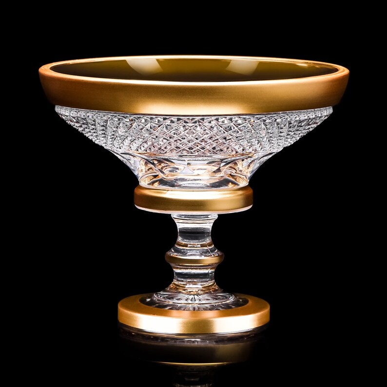 Crystal Art конфетница Art crystal 60555/55600/155 круглая 1 шт