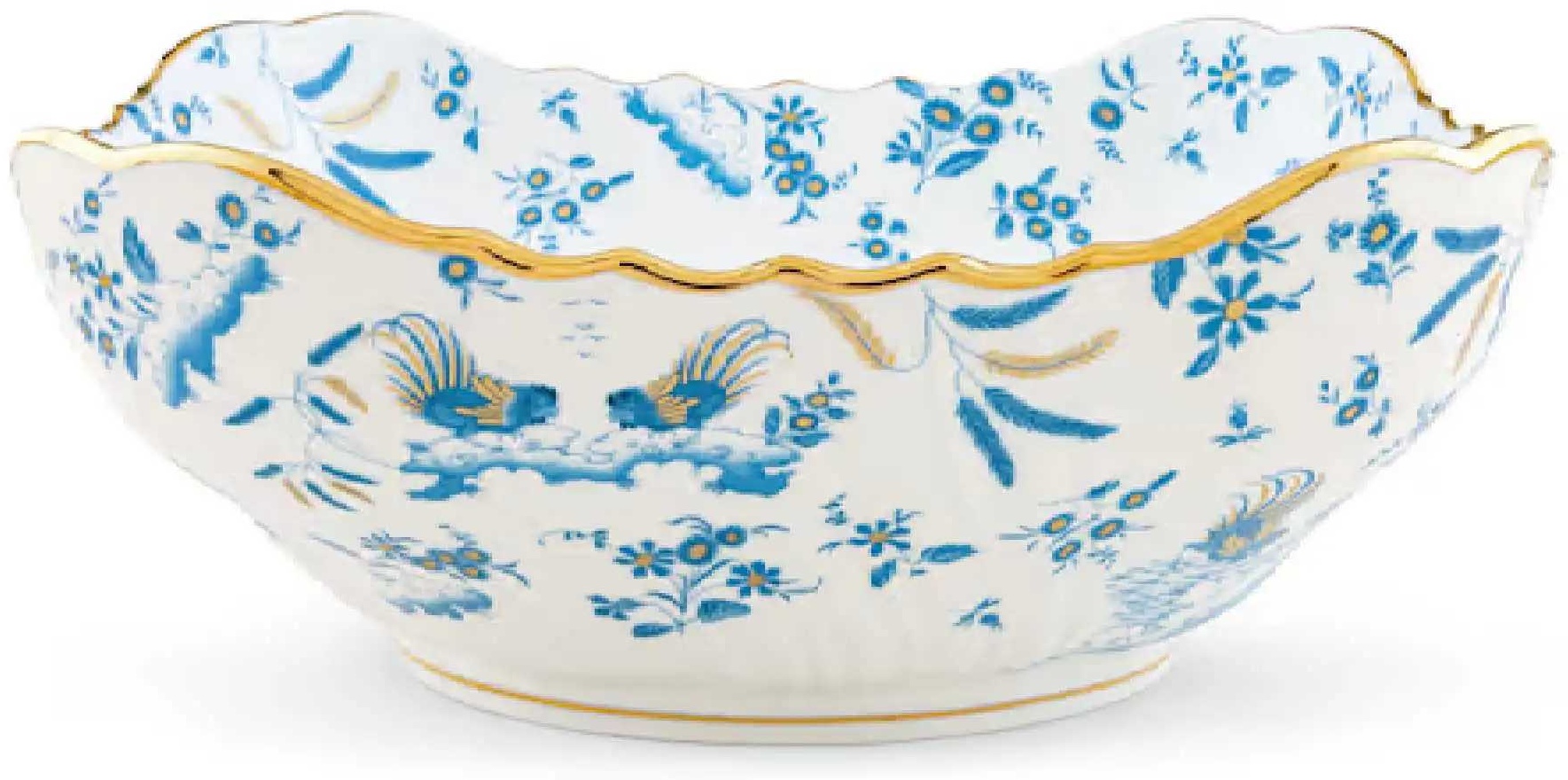 Салатник Ginori 1735 Oro di Doccia 22.5х22.5 см, фарфор, 1 шт