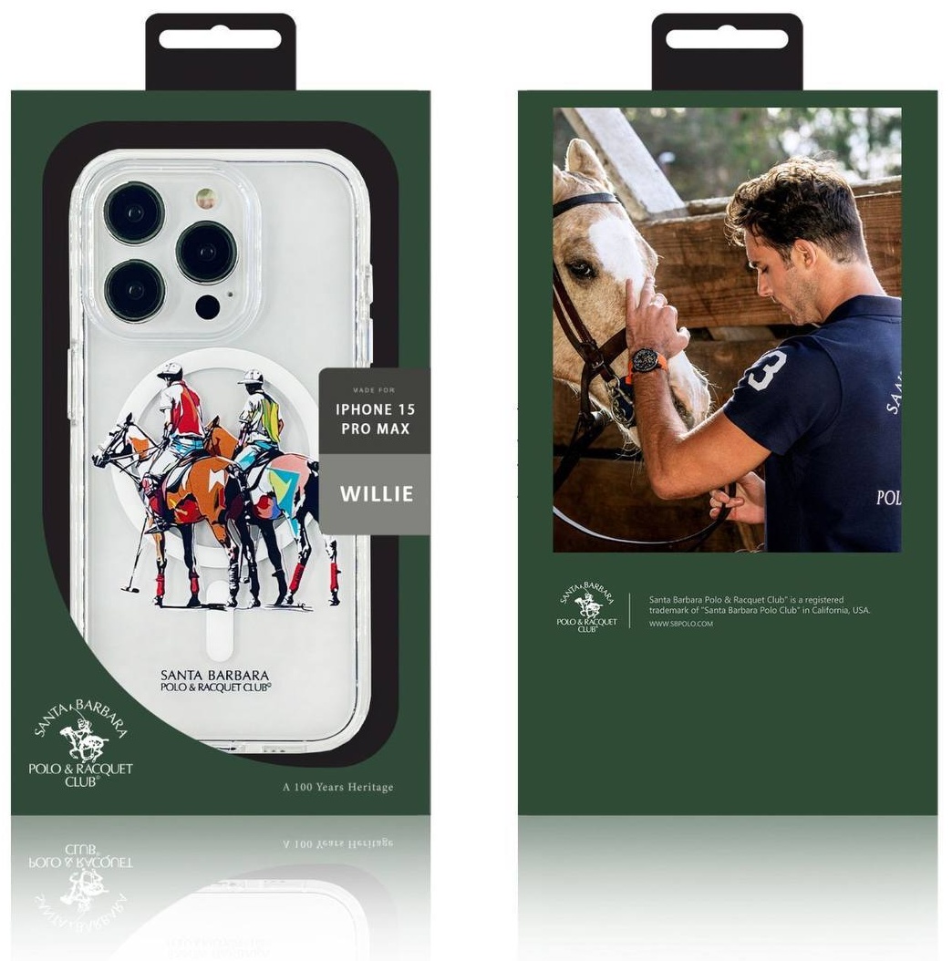 Купить Чехол Santa Barbara Polo & Racquet Club для Apple iPhone 15 Pro ...