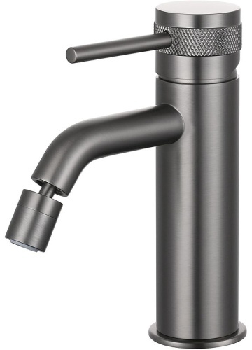 Смеситель для биде ALLEN BRAU 5.31A04-MG PRIORITY 3.0, латунь, цвет графит