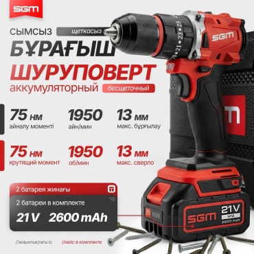 Дрель-шуруповерт SGM M12