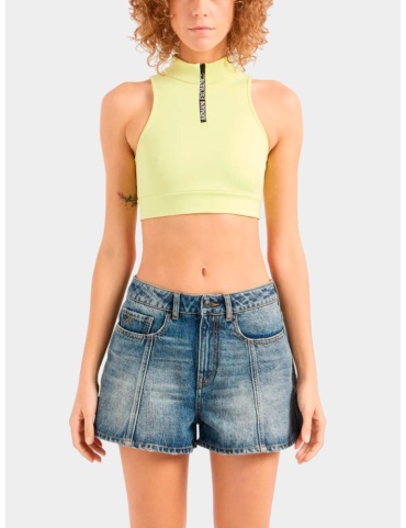 Джинсовые шорты Armani Exchange голубой