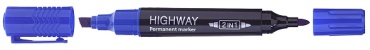 Маркер Hatber Highway , 1 шт, 5 мм, синий