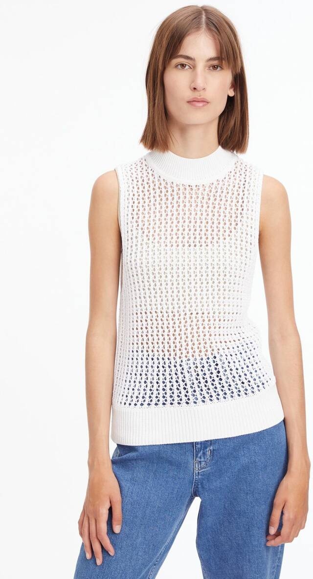 Топ Calvin Klein белый