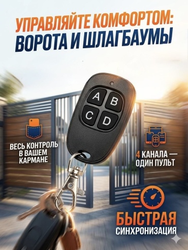 Пульт-дубликатор 30455347_8046398140501 фиксированный вид кодирования