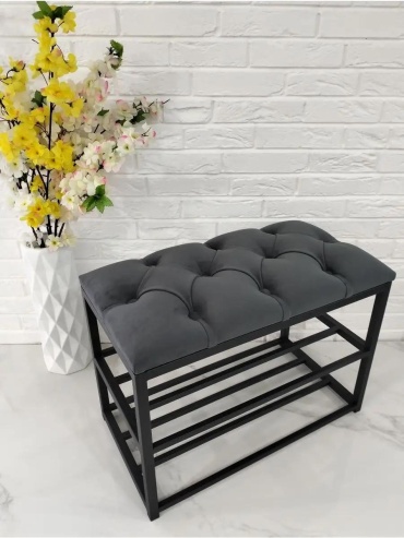 Обувница 60x32x47 см, металл