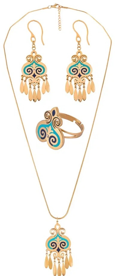 Әдемі-Ай бижутерный сплав, кристаллы Swarovski