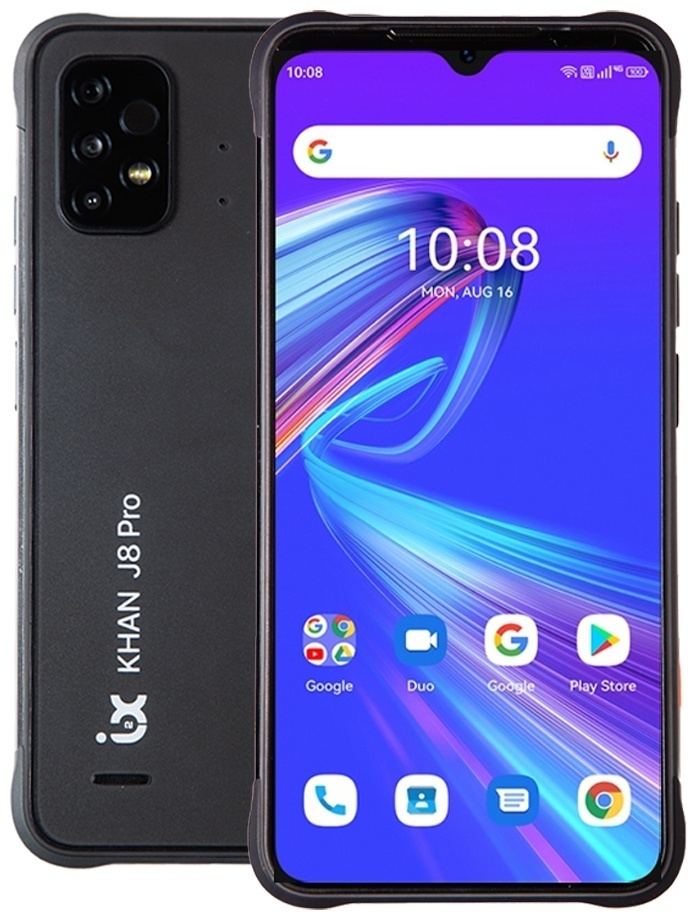 Смартфон IXXI J8 KHAN 8 ГБ/256 ГБ черный