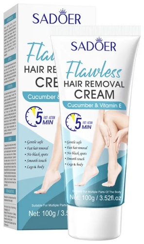 SADOER Cucumber VE Smooth and Flawless Hair Removal Cream крем для ног 100 г