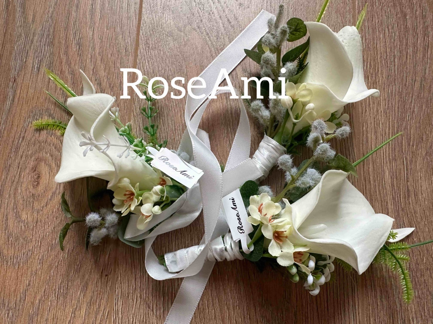 Бутоньерка RoseAmi белый