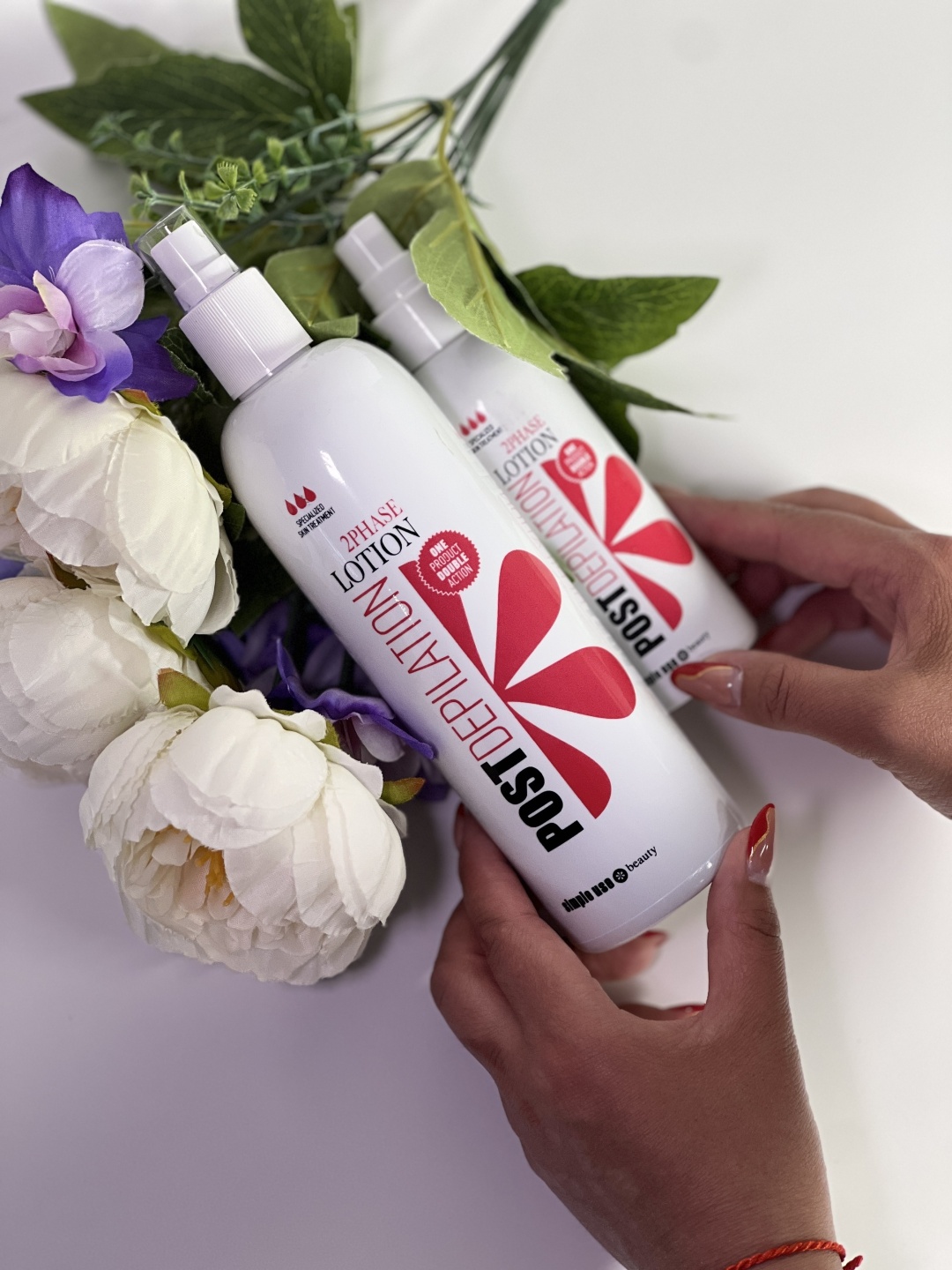 Simple Use Beauty 2 Phase Post Depilation Lotion 400 мл