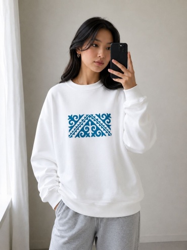 Свитшот KADI brand белый