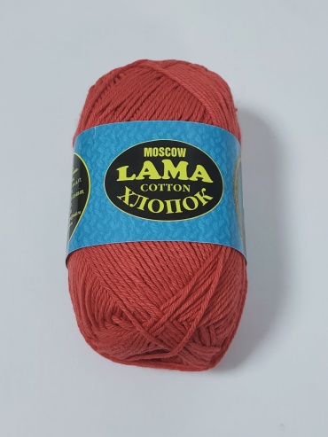 Моток LAMA Хлопок 050 коралл 140 м 50 г