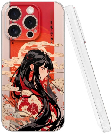 Чехол Mcover для Apple iPhone 16 Pro рисунок